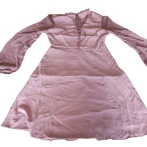 Chic Mauve Midi Dress